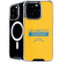 NFL Los Angeles Chargers Yellow Performance Series iPhone 16 Pro MagSafe Case